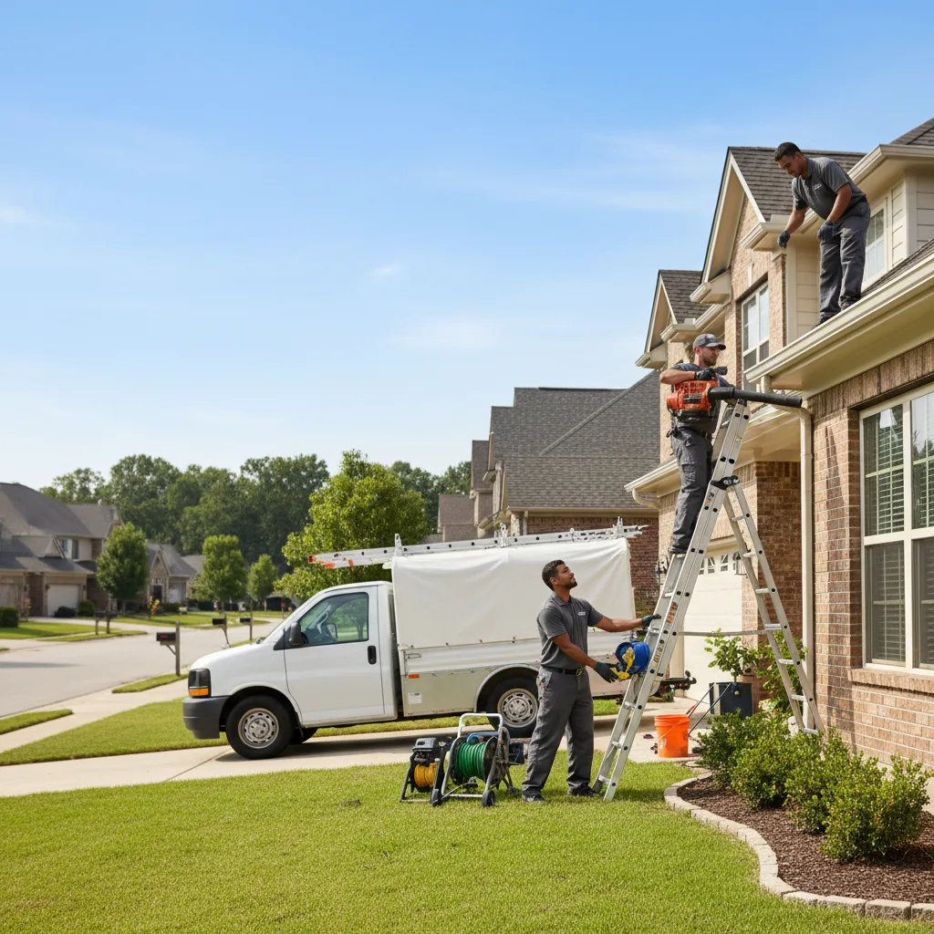 Home Gutter Service in Hymera, IN near me